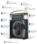 Personal Air Cooler & Humidifier Cooling - Image 10