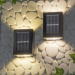 Solar Wall Light : Unique Up And Down Lights