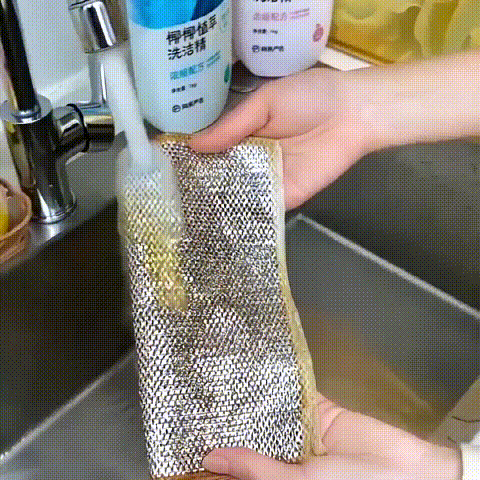 f17233243efb20ca6c5918c6b5afac86d745f547 Multipurpose Wire Dishwashing Cleaning Rag |Limited Period Offer - Image 1